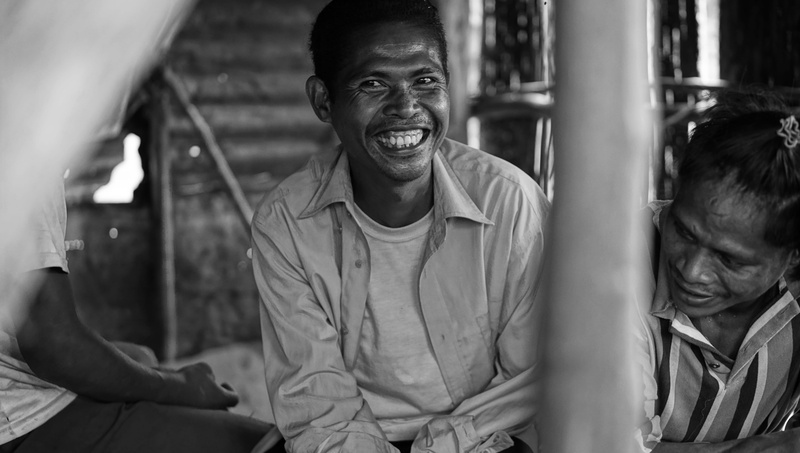 togetherness, waist up, mature men, black and white, happiness, casual clothing, people, philippines, smile, tribe, lifestyles, mid adult, mission, two people