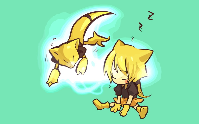 art, pokemon, anime, Abra, 720P, hd, human, x