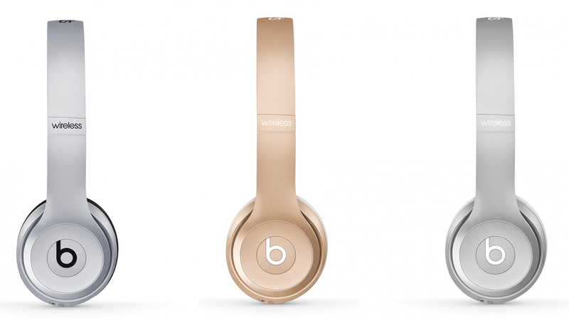 Iphone, apple, dr. Dre, headphones, silver, two, 4K, beats, Wireless headphones, Beats Solo 3, wireless, gold