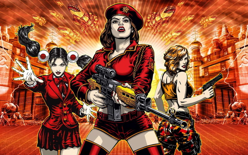 fight, alert, 1080P, red, games