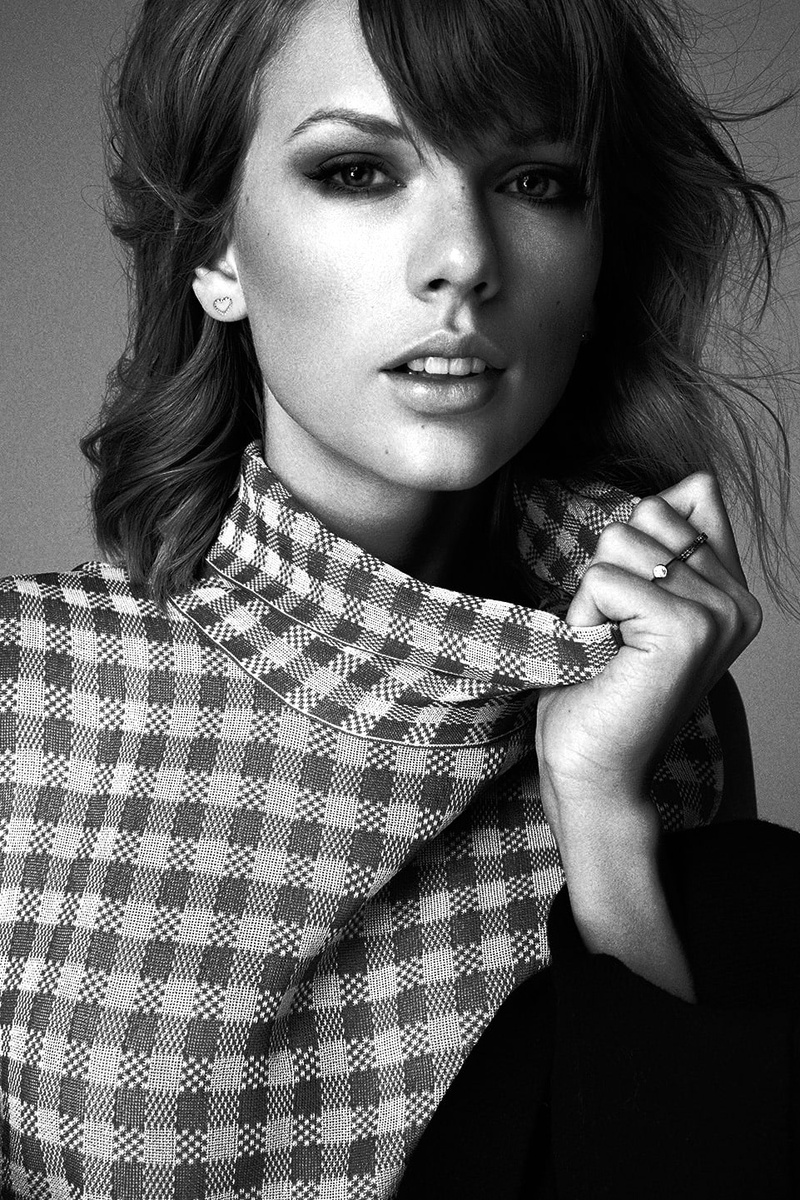 monochrome, 720P, singer, Taylor Swift, desaturated, women