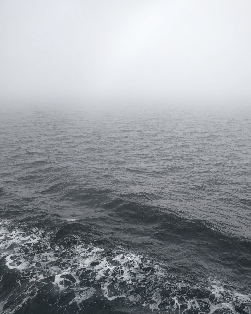 2K, canada, no people, coast, nature, blue, foggy, pacific ocean, white, scenics - nature, grey, outdoors, monochromatic, motion, ocean, water, environment