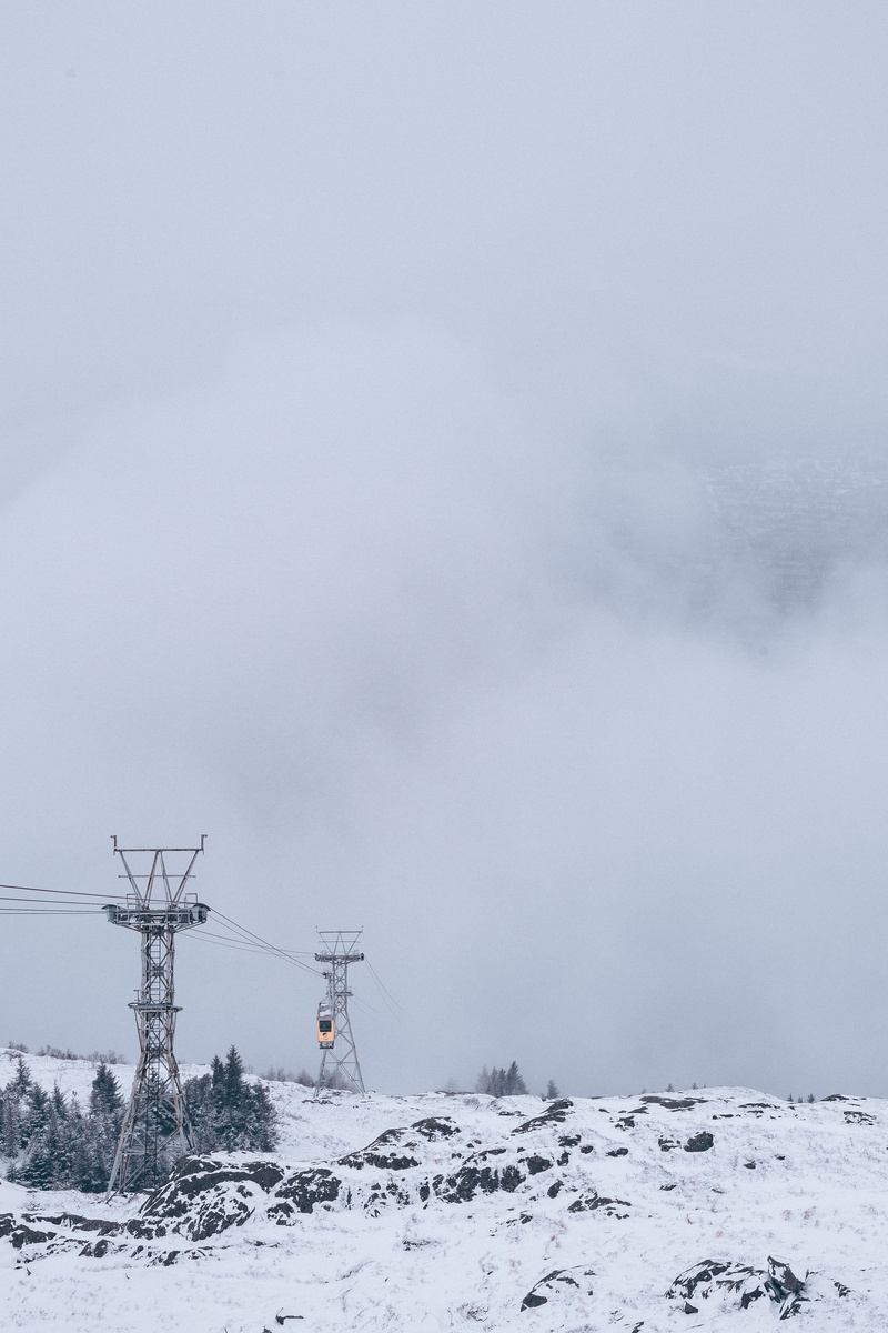no people, cold temperature, beauty in nature, mountains, land, sky, cold, electrical equipment, electricity, heights, desaturated, snow, snowcapped mountain