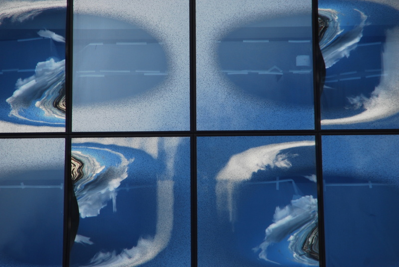 elbe philharmonic hall, glass - material, transparent, day, hamburg, close-up, outdoors, window, glass, blue, full frame, unrecognizable person, 2K, people