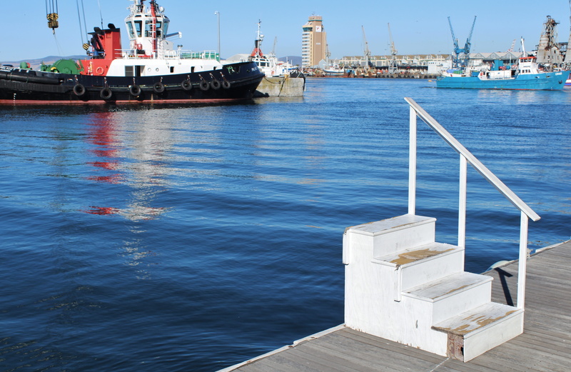4K, stairs, wanderlust, no people, ship, waterfront, blue, transportation, sea, phased out, architecture, quay wall, day, outdoors, a ship will come, moored