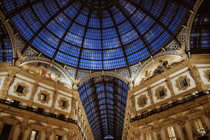 sightseeing, luxury, arch, italian, geometric, building exterior, art and craft, shopping mall, sky, italy, history, low angle view, travel, ornate, landmark