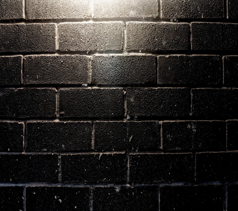 dark, flooring, built structure, tile, textured, brick, pattern, rectangle, brick wall, old, full frame, building exterior, black, architecture, no people