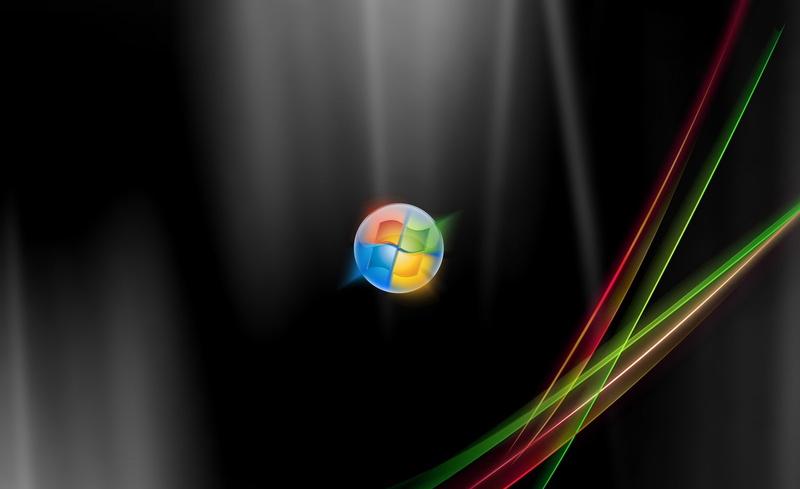 green color, abstract, ball, multi colored, toy, Windows, Windows Vista, mid-air, studio shot, red, illuminated, Aero, indoors, motion, close-up, Vista