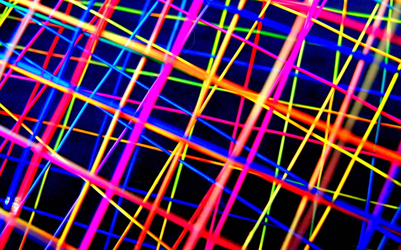 2K, abstract lines, colors, lines, colorful, abstract