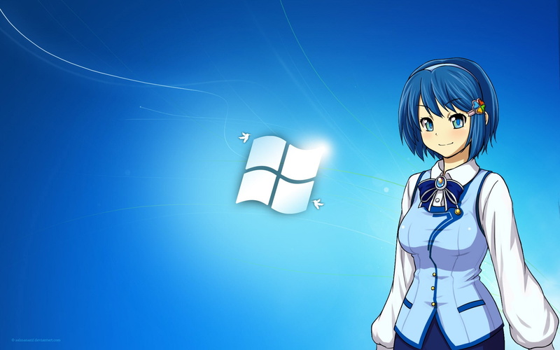 anime, 1080P, Windows 7, Madobe Nanami