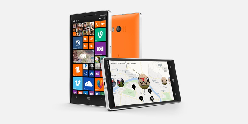 computer equipment, studio shot, liquid-crystal display, Lumia, mobile app, white background, smart phone, smartphone, 930, internet, 2K, device screen