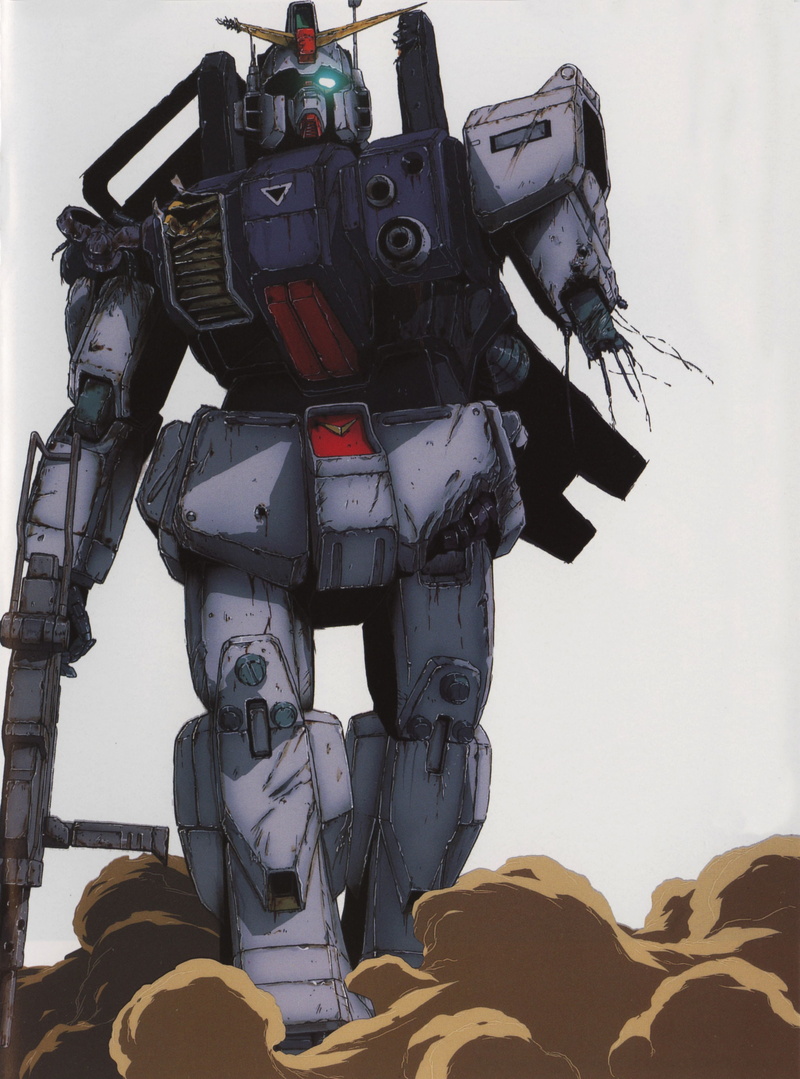 Mobile Suit Gundam: The 08th MS Team, government, religion, anime, representation, male likeness, human representation, no people, creativity, sculpture