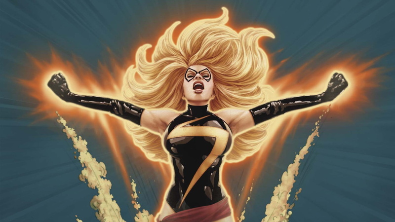 1080P, real people, Ms. Marvel, one person, human representation, three quarter length, young women, standing, lifestyles, nature, indoors, obscured face