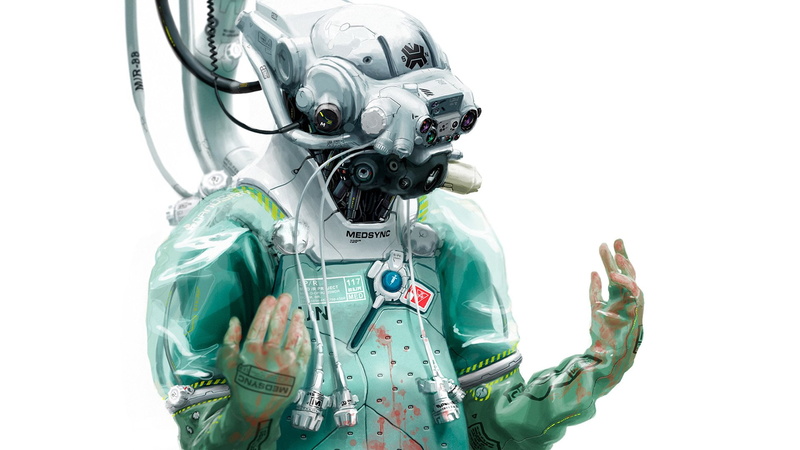Creepy, Cyborg, 1080P, Robot, Humanoid, Sci Fi