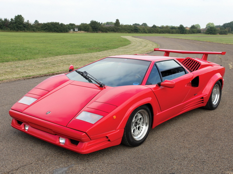 lamborghini, countach, 25th-anniversary, 1988-90, supercar, 1080P
