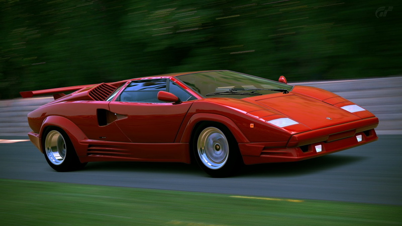 Lamborghini Countach, Lamborghini, 1080P