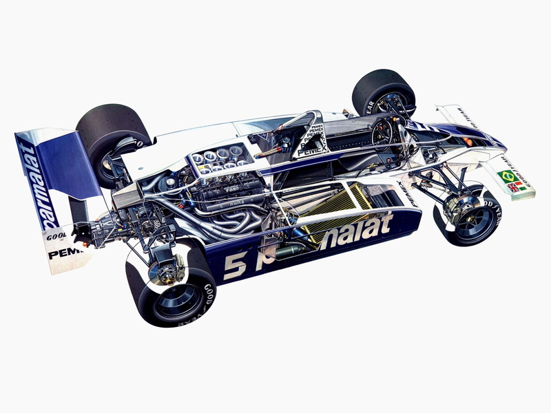 race, brabham, cars, 1080P, cutaway, bt49c, 1981