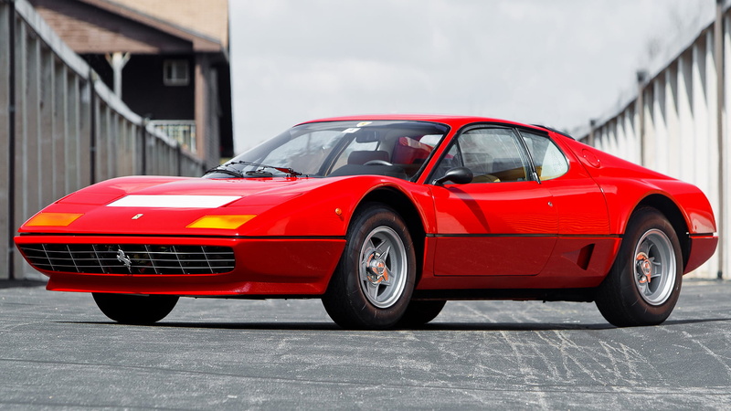 Ferrari 512 BB, 1080P, Sport Car, Coupé, Old Car, Car, Ferrari, Red Car