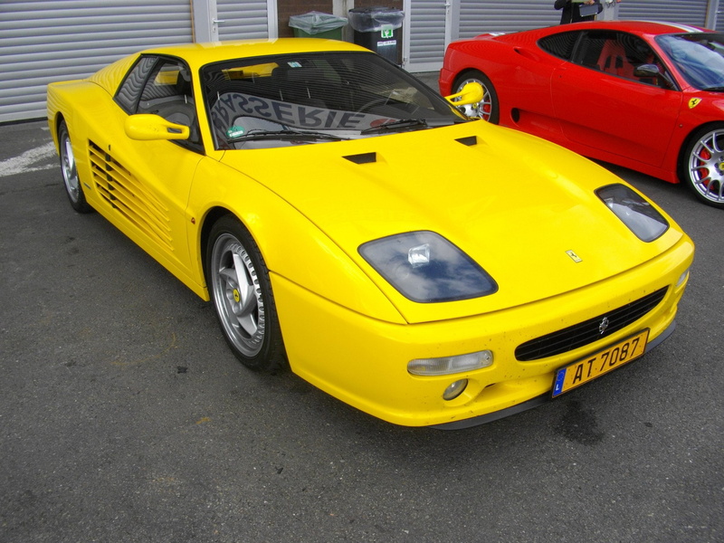 testarossa, italia, supercars, 512, 1080P, jaune, ferrari, f512, cars, yellow