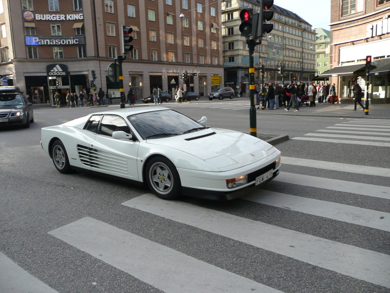 512, cars, ferrari, testarossa, supercars, blanc, italia, 2K, white, f512