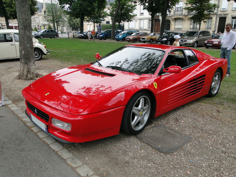 testarossa, 512, f512, italia, rouge, 2K, cars, supercars, ferrari, red