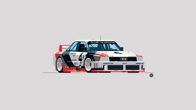 GTO, Audi 90Quattro, IMSA, Audi, Machine, Nik Schulz, 90Quattro, 2K, Figure, Art, Quattro, 1989 Audi 90Quattro IMSA GTO, 1989 Audi 90Quattro, IMSA GTO