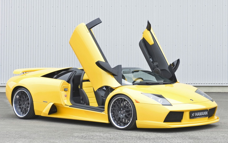 yellow cars, Hamann, car, 720P, Lamborghini Murcielago