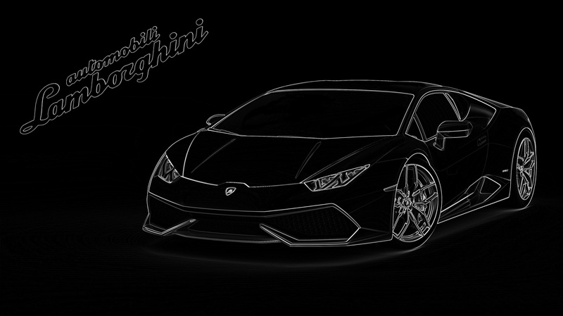 Huracan, Line, Lamborghini, Lambordgini, Lamborzhini, 2K, Hurakan