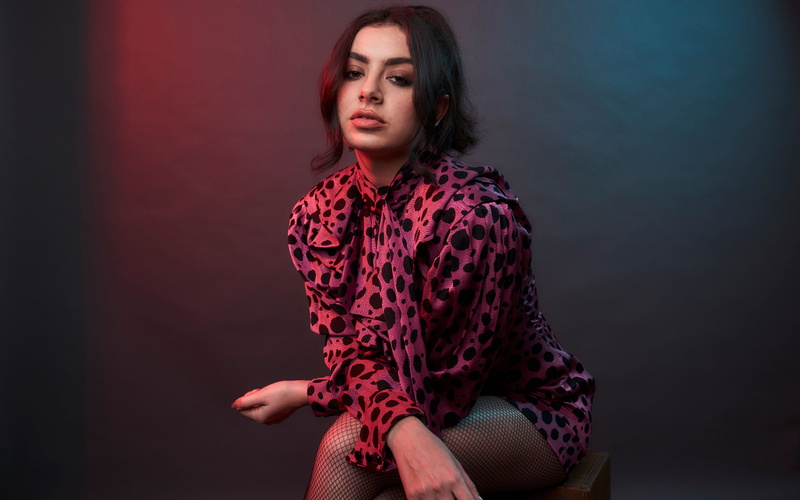 hair, one person, red, Charli, three quarter length, beautiful woman, clothing, 2K, beauty, k, 2017, hairstyle, indoors, studio shot, contemplation, waist up