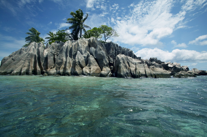 stay, day, rock, idyllic, relaxation, island, 4K, sand, Seychelles, beach, bay Of Water, water, tranquil Scene, blue, travel, trees, scenics, non-urban scene