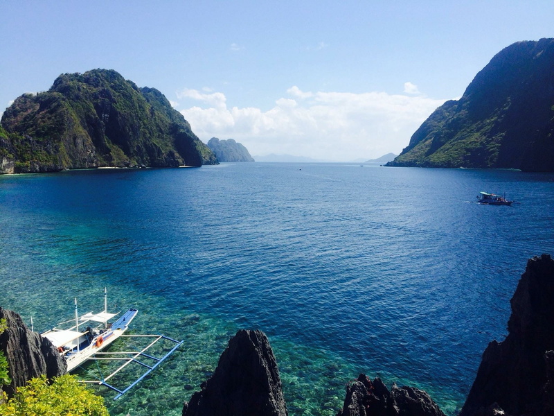 water, summer, landscape, wave, mountain, Travel, exotic, 1080P, seascape, paradise, idyllic, Sea, lake, horizon over water, island, scenics - nature