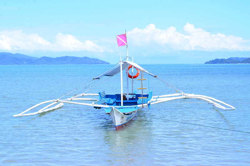 adventure, sea, beauty in nature, clouds, spectacular, mode of transportation, Palawan, asia, clear, Philippines, travel, Boat, tranquil scene, 4K, island