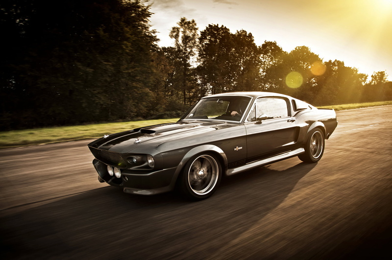 Ford Mustang, elegance, speed, motor vehicle, sky, antique, engine, old, 1080P, Shelby Eleanor, land Vehicle, luxury, status Car, plant, mode of Transport