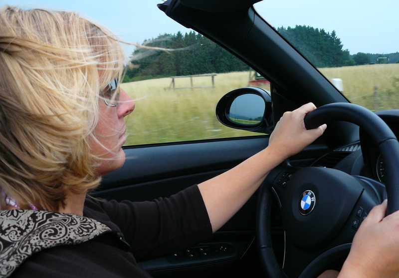 females, land Vehicle, automotive, leisure activity, women, steering, driving, convertible driver, convertible, mode of transportation, transportation