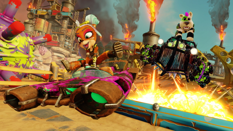 Crash Team Racing, Crash Team Racing Nitro Fueled, 4K, Video Game