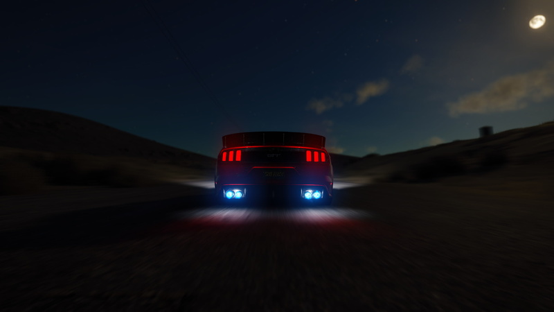 Nitro, car, 2K, The Crew, Ford Mustang GT
