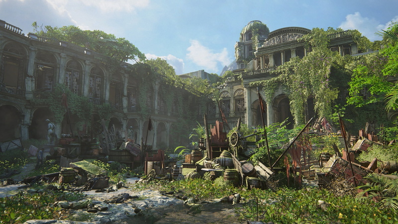 1080P, Uncharted 4: A Thiefs End, Playstation 4, barricades, the battle, Naughty Dog, Libertaliya