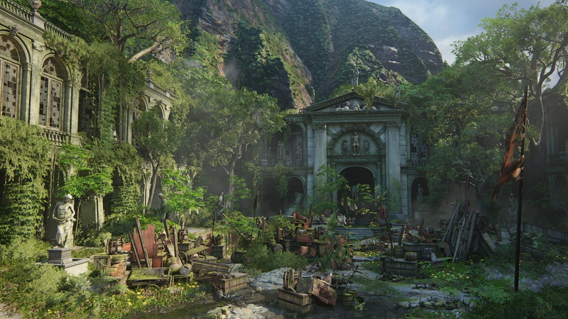 Naughty Dog, 1080P, Uncharted 4, barricades, Libertaliya, Playstation 4