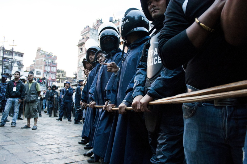 dom, protection, celebration, group of people, daytime, real people, law, marching band, protester, outdoors, architecture, policemen, demonstration, streets