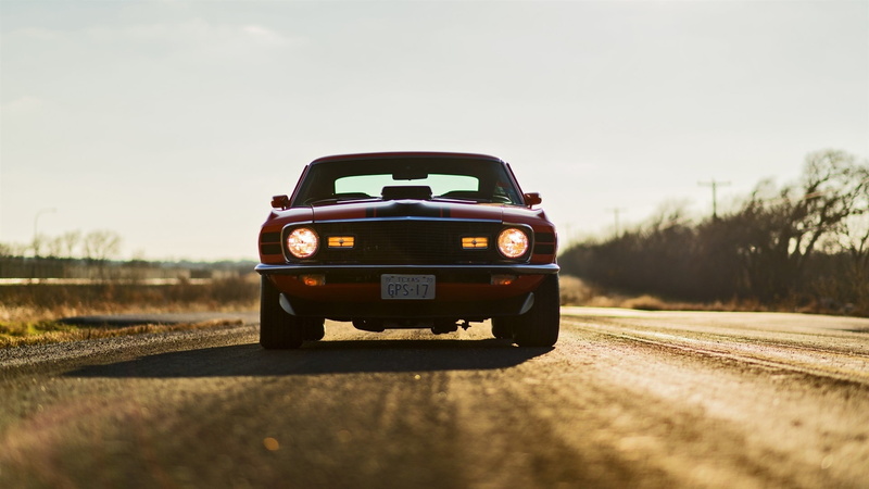 View, Car, Mustang, Front, Ford, 1080P, mach
