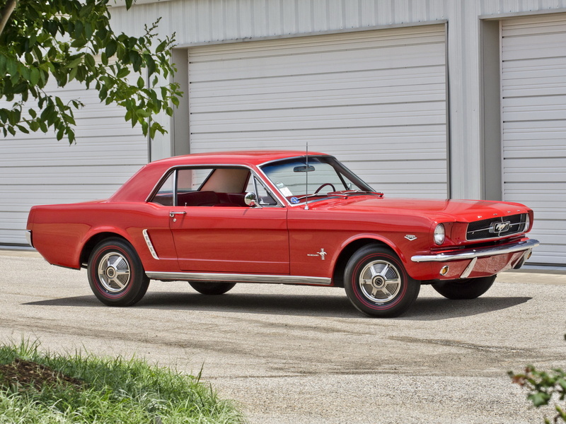 ford, 1965, 289, mustang, classic, 1080P, coupe, muscle