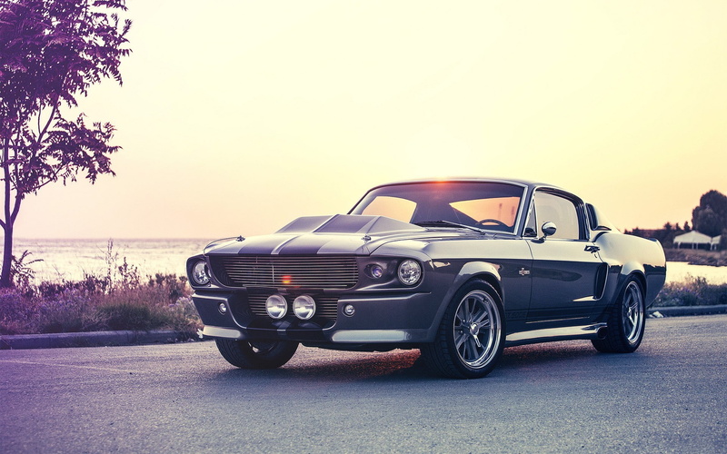 muscle cars, vehicle, Ford, Ford Mustang Shelby, Shelby, Ford Mustang, Shelby GT, car, 1080P, old car