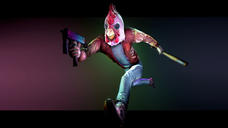 Payday 2, Hotline Miami, 1080P, Jacket (Payday)