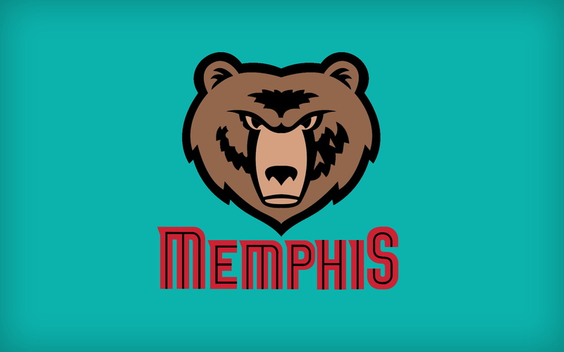 Basketball, Emblem, NBA, Memphis Grizzlies, 1080P