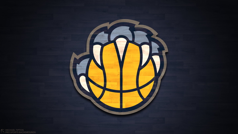 Emblem, Basketball, Memphis Grizzlies, NBA, 4K
