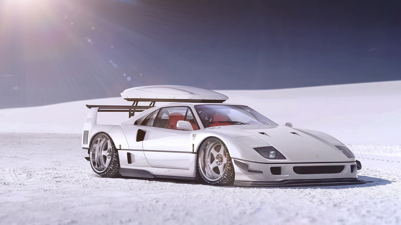 1080P, Ferrari F40, Ferrari, Khyzyl Saleem