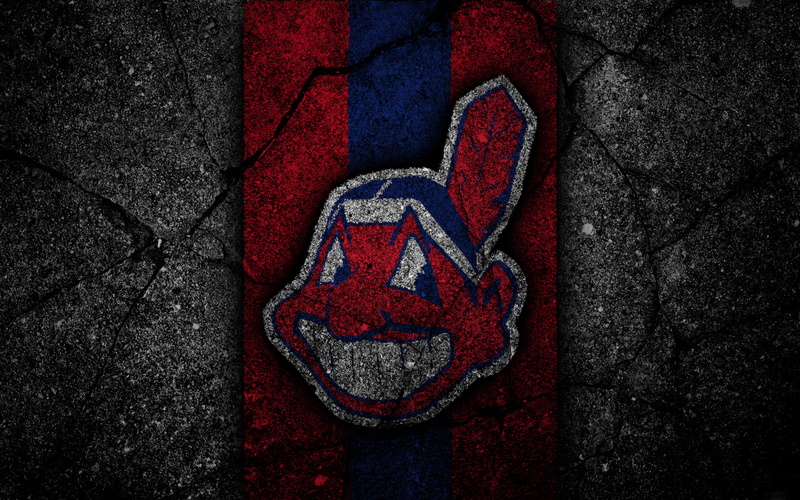 MLB, 4K, Baseball, Logo, Cleveland Indians