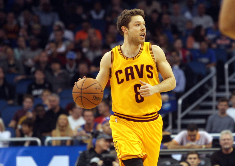 professional Sport, audience, adult, spectator, cleveland, clothing, matthew dellavedova, athlete, practicing, sports Uniform, yellow, basketball Player