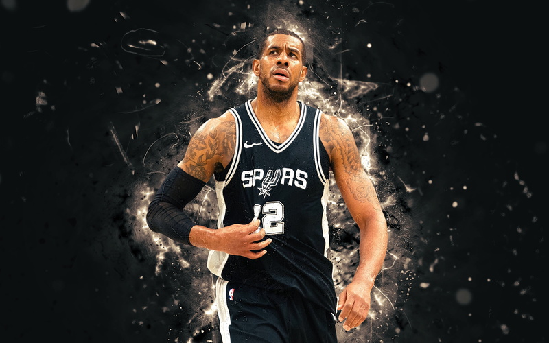 Basketball, San Antonio Spurs, 4K, LaMarcus Aldridge, NBA