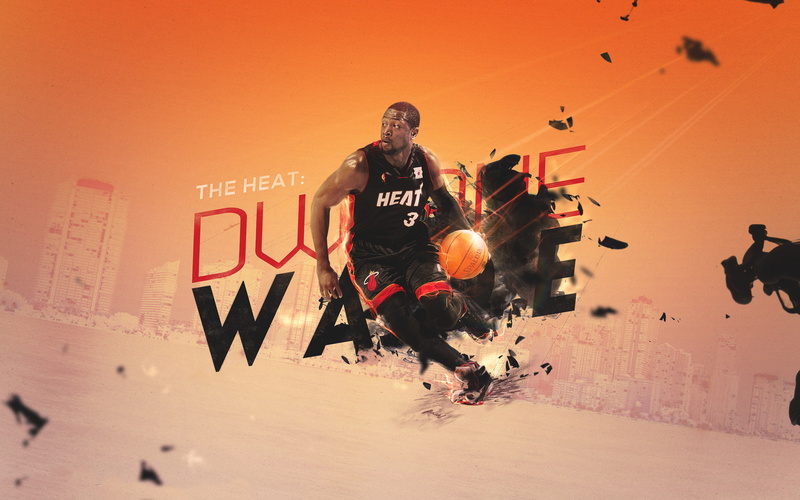 Dwyane Wade, Famous Stars Dwayne Wade, 2K, Heat, Miami, Basketball, Player, NBA, Sport, Hit